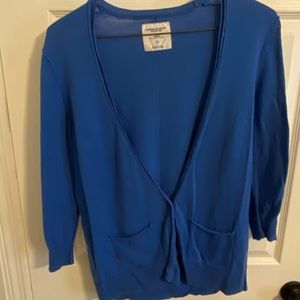 American Eagle Blue Cardigan